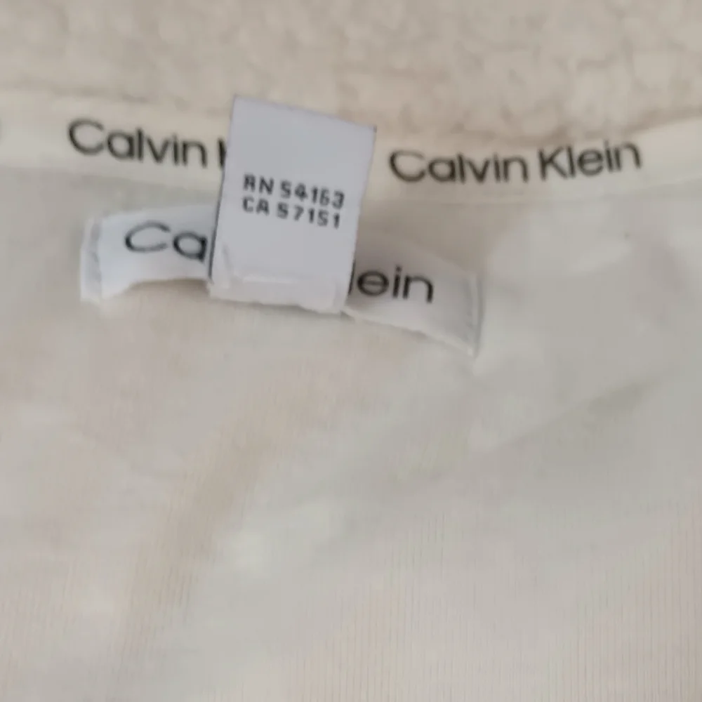 Calvin Klein Cream Teddy Fleece‎ Jacket M